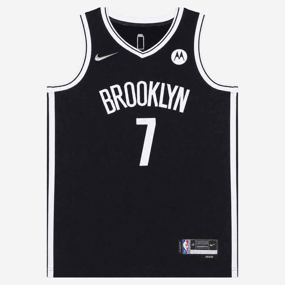 גופיית כדורסל ברוקלין נטס מספר 7 שחור | כיתוב BROOKLYN