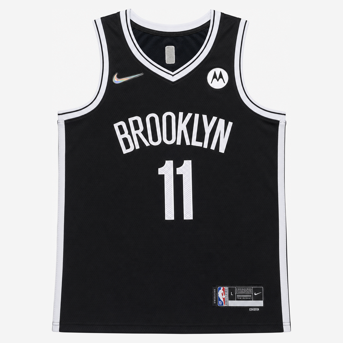 גופיית כדורסל ברוקלין נטס מספר 11 שחור | כיתוב BROOKLYN